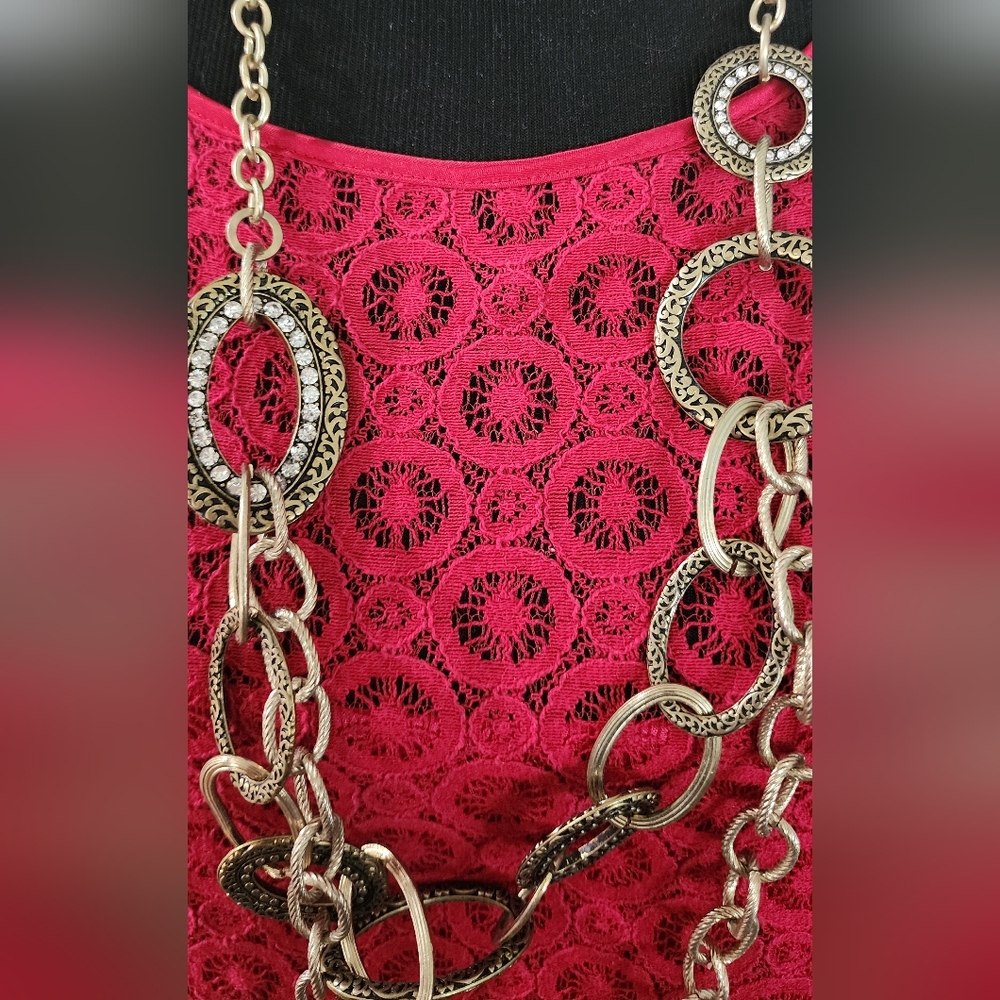 Brass jewel Necklace